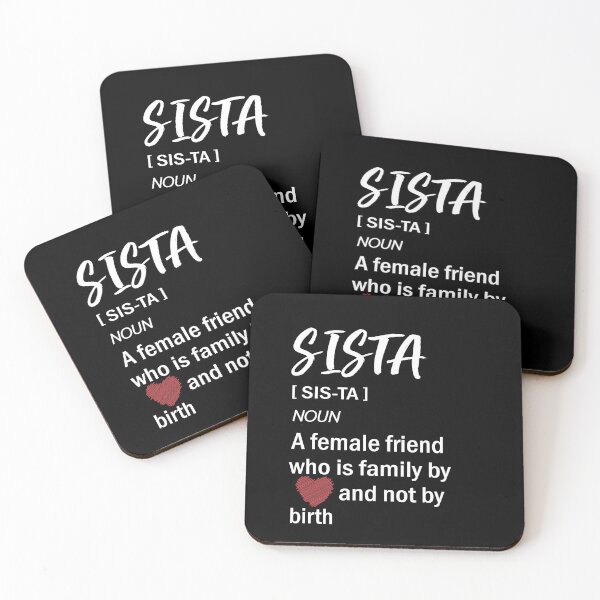 Item preview, Sister T-shirt, Noun Tshirt, Definition Shirt, Family T-shirt, Siblings Tshirt, Sisterhood Shirt, Gift For Her, Best Sista Ever Gifts designed and sold by aymob.