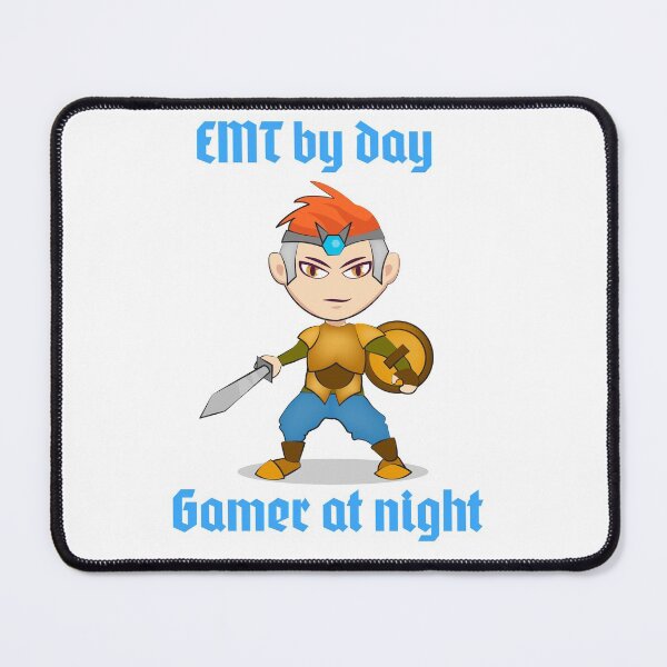 Item preview, EMT by day gamer by night designed and sold by JustSaiyan1.