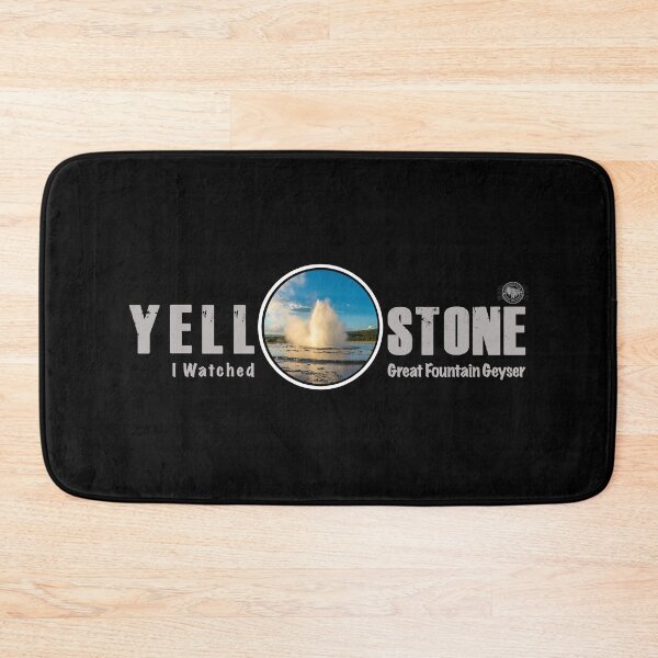 Item preview, I Watched Great Fountain Geyser, Yellowstone National Park - geyser designed and sold by SmyrnaBuffalo.