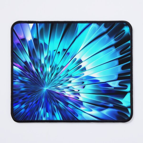 Item preview, Fractal Blue Shining   Floral Background   designed and sold by Aenota.