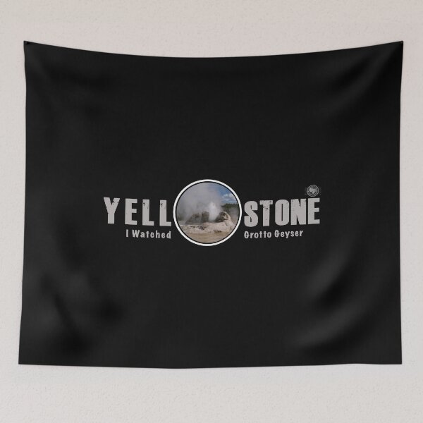 Item preview, I Watched Grotto Geyser, Yellowstone National Park - geyser designed and sold by SmyrnaBuffalo.