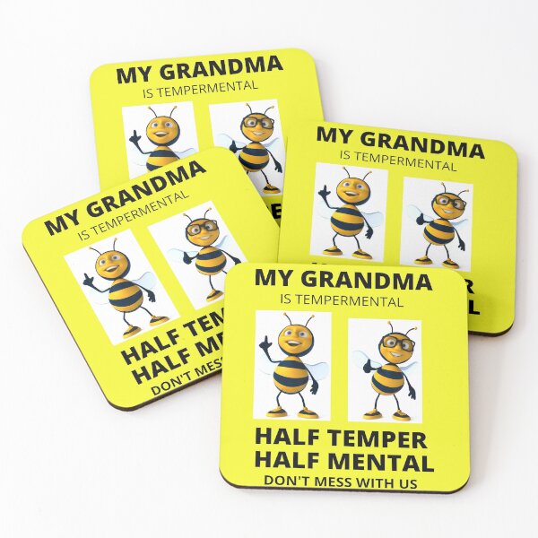 Item preview, MY GRANDMA IS TEMPERMENTAL designed and sold by forgodandcountr.