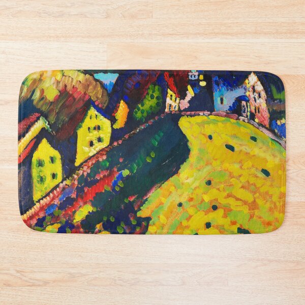 Item preview, Abstract Fine-Art Design - Houses on a Hill designed and sold by carolpatricia.