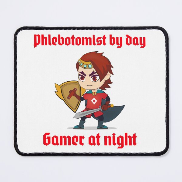 Item preview, Phlebotomist by day gamer by night designed and sold by JustSaiyan1.