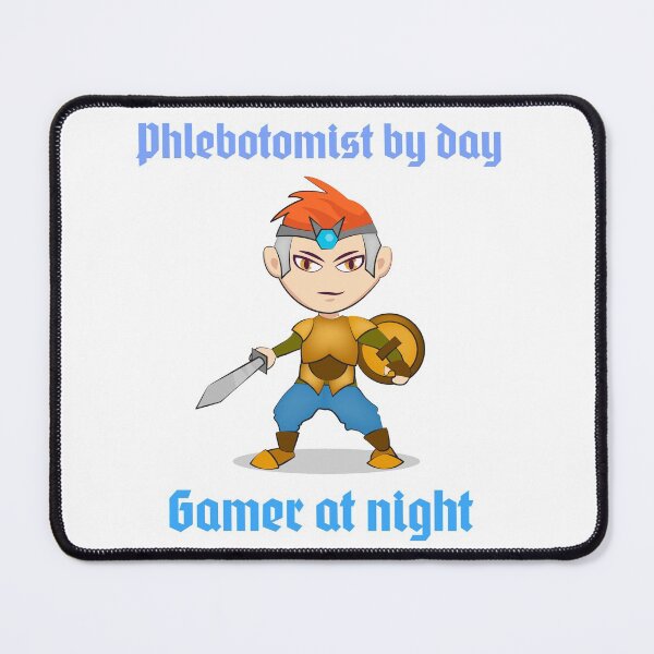 Item preview, Phlebotomist by day gamer by night designed and sold by JustSaiyan1.