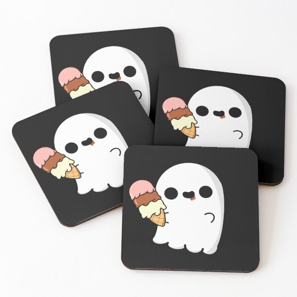 Item preview, Cute Cartoon Ghost || Kawaii Halloween designed and sold by cookingwithten.