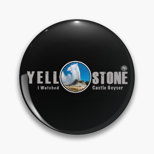 Item preview, I Watched Castle Geyser, Yellowstone National Park - geyser designed and sold by SmyrnaBuffalo.