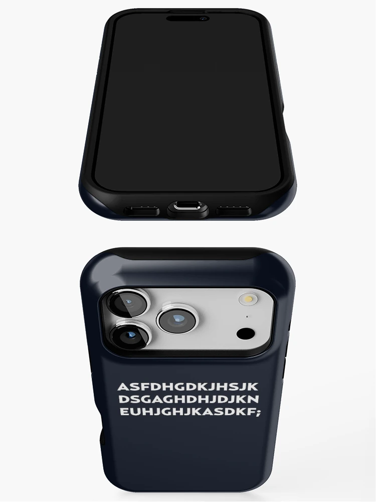 Thumbnail 3 of 4, iPhone Case, Keyboard Smash designed and sold by RikDrawsThings.
