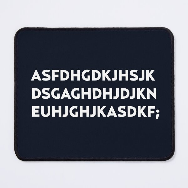 Item preview, Keyboard Smash designed and sold by RikDrawsThings.