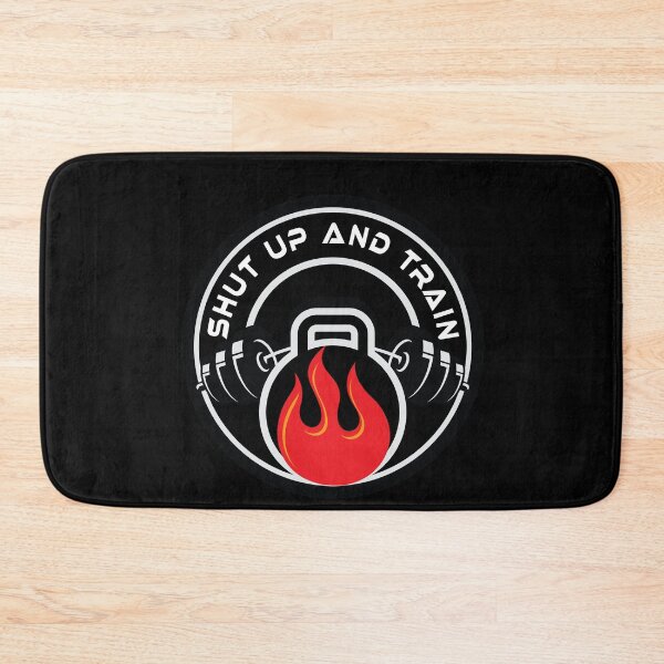 Item preview, Shut Up and Train, Kettlebell on Fire designed and sold by artdesignforyou.