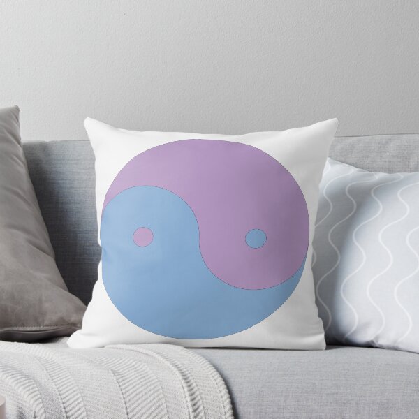 Item preview, Yin Yang Purple and Blue Peace Meditation Design designed and sold by Swigalicious.