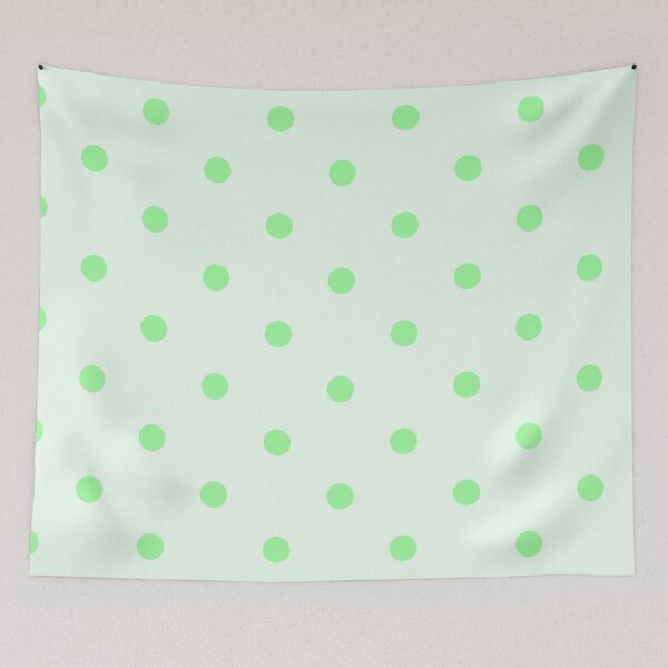 Artikelvorschau, Polka Dots Muster, Polka Dot Muster, mintgrün entworfen und verkauft von bubbley2021.