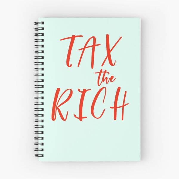 Item preview, TAX THE RICH RED LETTERING designed and sold by LoveAndDefiance.