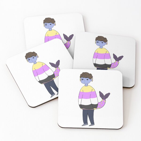 Item preview, Enby Fish Person designed and sold by bystandrrr.