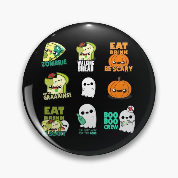 Item preview, Cute Cartoon Halloween Sticker Pack|| Kawaii Halloween ||  designed and sold by cookingwithten.
