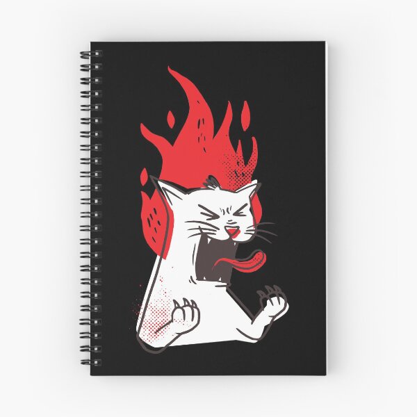 Item preview, Raging Cat designed and sold by Cute and Funny Animal Art Designs.