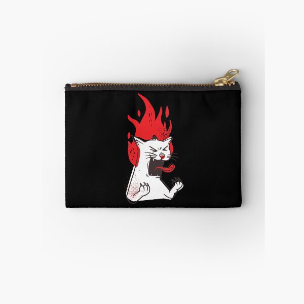 Item preview, Raging Cat designed and sold by Cute and Funny Animal Art Designs.