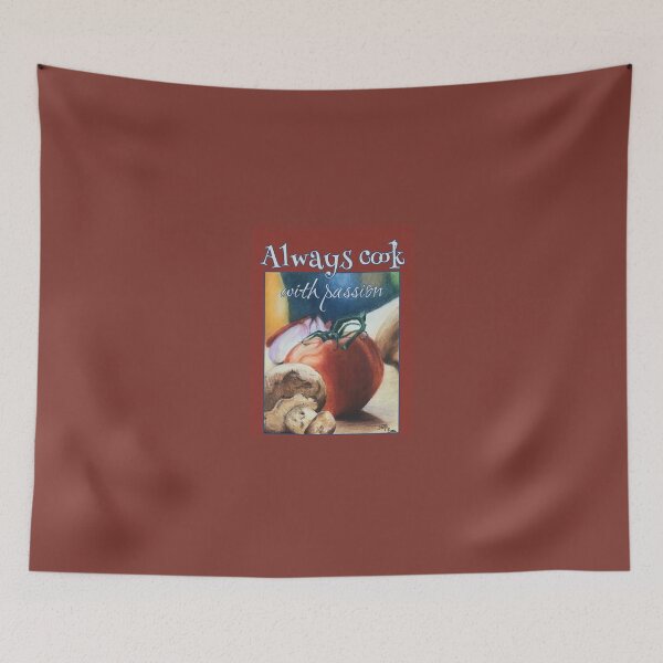 Item preview, Red tomato, Cooking with passion | cook quote designed and sold by NathBros.
