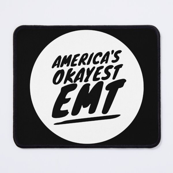 Item preview, America's okayest EMT - funny paramedic emt designed and sold by JustSaiyan1.