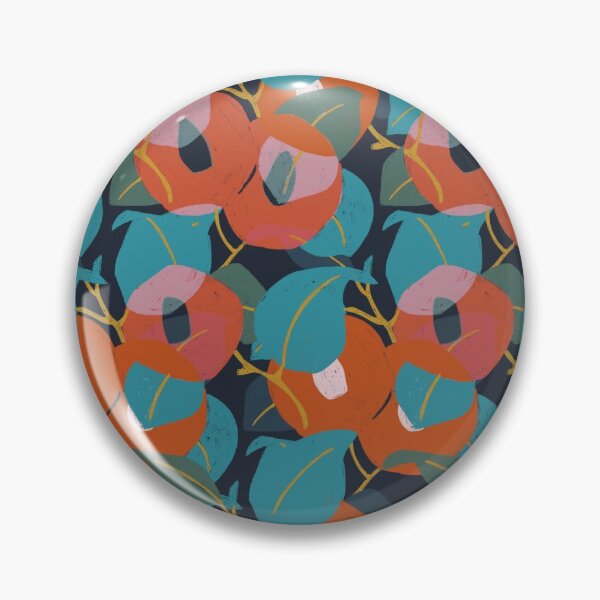 Item preview, Poppies & Navy designed and sold by LaurenONeillArt.
