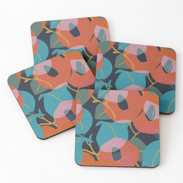 Item preview, Poppies & Navy designed and sold by LaurenONeillArt.