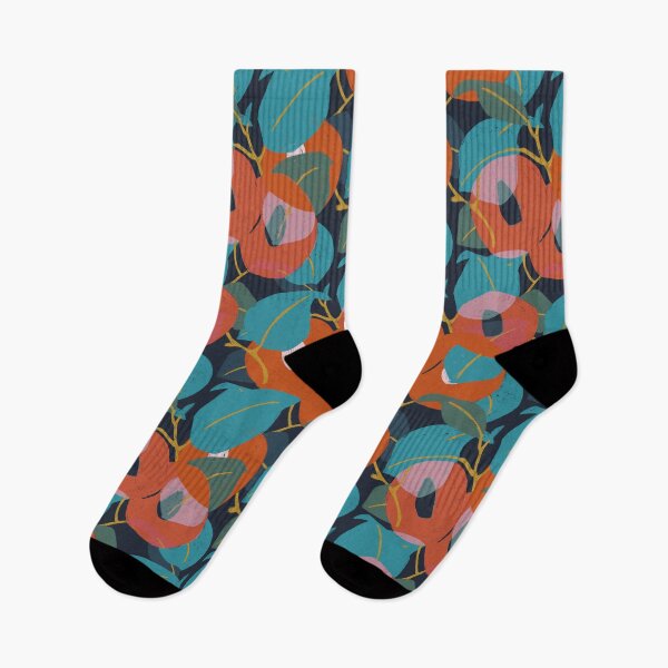 Item preview, Poppies & Navy designed and sold by LaurenONeillArt.