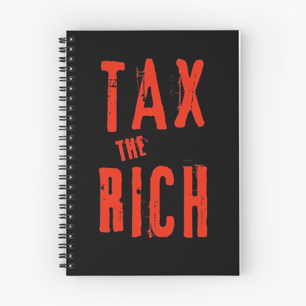 Item preview,  TAX THE RICH RED LETTERING designed and sold by LoveAndDefiance.