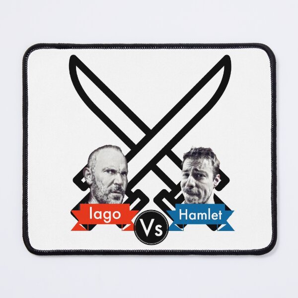 Item preview, Iago Vs Hamlet designed and sold by GrownupsRead.