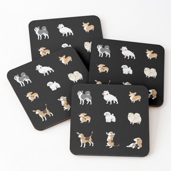 Item preview, Multiple cute dogs sticker pack 2 designed and sold by RafaelLima7.