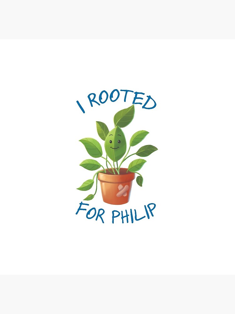 Thumbnail 3 of 3, Pin, I Rooted for Philip  designed and sold by casibabinchak.