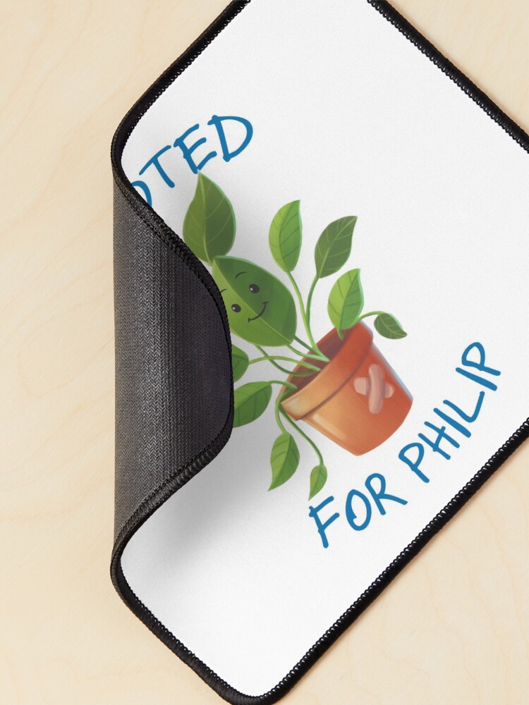 Thumbnail 2 of 5, Mouse Pad, I Rooted for Philip designed and sold by casibabinchak.