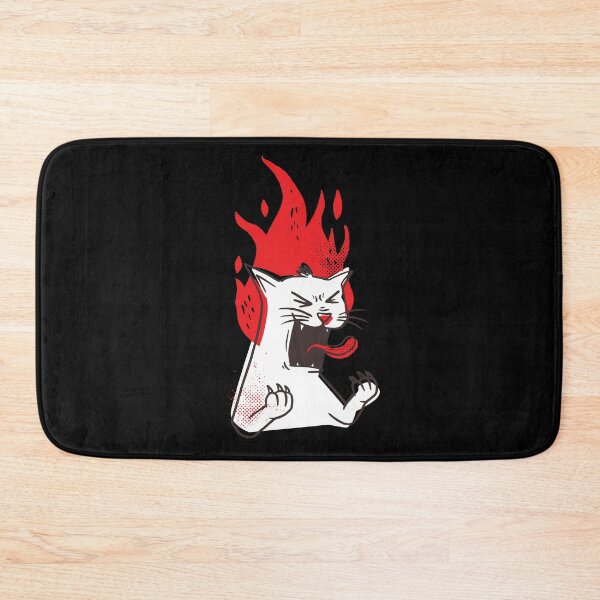 Item preview, Raging Cat designed and sold by Cute and Funny Animal Art Designs.