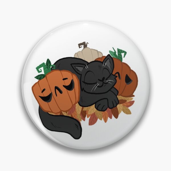Item preview, Napping Pumpkin Kitty designed and sold by KittoConcepts.