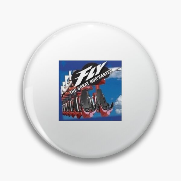 Item preview, Fly the Great Nor'Easter Logo Sticker designed and sold by cgarailrideop.
