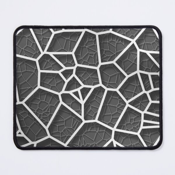 Item preview, Abstract geometrical science concept voronoi low poly triangle tesselation designed and sold by UDDesign.