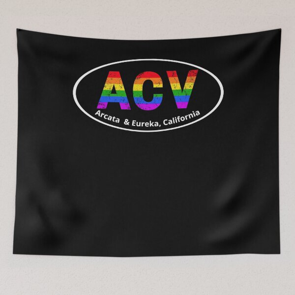 Item preview, Arcata & Eureka California Rainbow Pride designed and sold by ShowMePride.