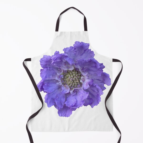 Item preview, Blue Scabious Flower Still Life Floral Photography designed and sold by CottoVerdi.