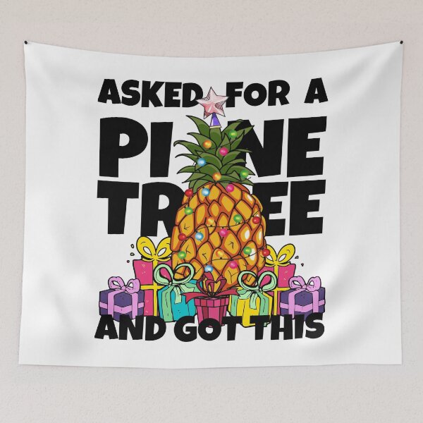 Item preview, Pineapple Christmas Tree/ Funny Christmas Pineapple Design/ Christmas In July designed and sold by Designs By YL.