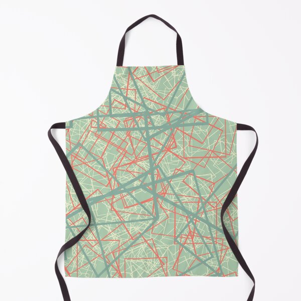 Item preview, Modern colorful green and orange boxes pattern designed and sold by UDDesign.