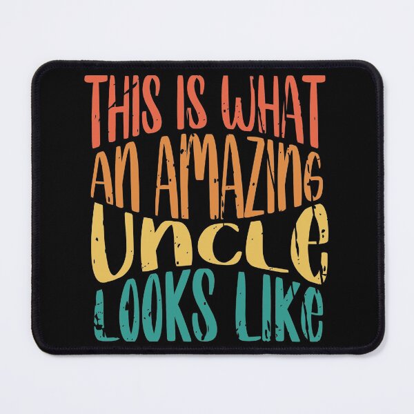 Item preview, This is What an Amazing Uncle Looks Like Colorful Vintage Typography designed and sold by TH3--DESIGNER.