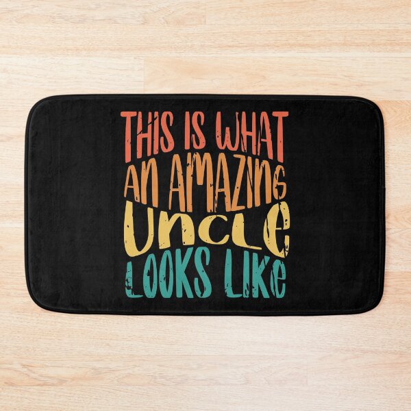 Item preview, This is What an Amazing Uncle Looks Like Colorful Vintage Typography designed and sold by TH3--DESIGNER.