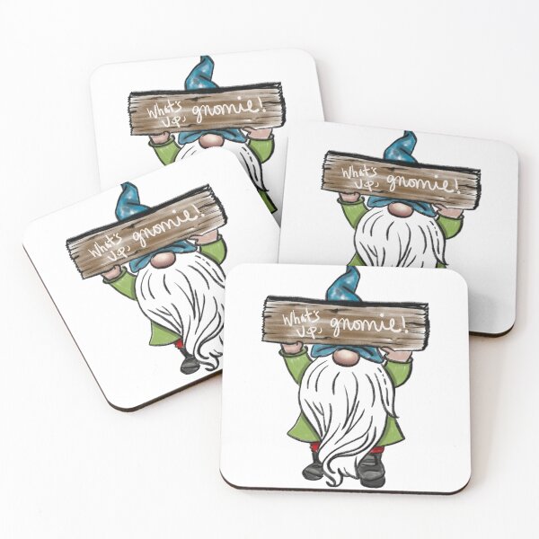 Item preview, What’s up gnomie designed and sold by Midlife Hag Designs.