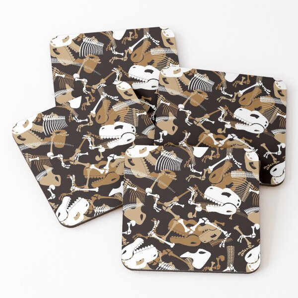 Item preview, Dinosaur bones pattern designed and sold by solarwind559.