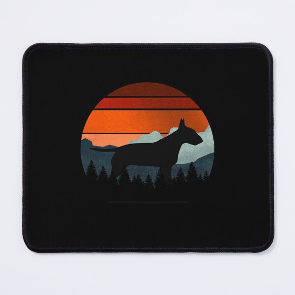 Item preview, Cool Vintage Mountain Wilderness Bull Terrier Dog Gift designed and sold by Guarddogdrive.
