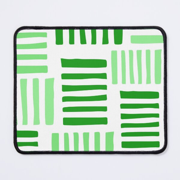 Item preview, Green And Lime Scatter Line Pattern On White designed and sold by DEC02.