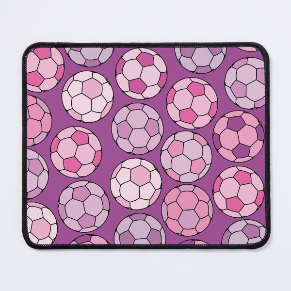 Item preview, Purple Soccer Balls Pattern designed and sold by BartholGraphics.