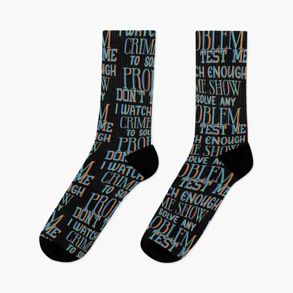 Item preview, Don't test me i watch enough crime show to solve any problem - Sarcastic Funny Hilarious Present For Mom, Dad , Girlfriend Or Boyfriend designed and sold by Aymanclothings.