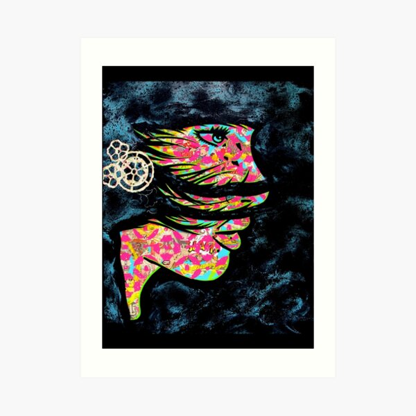 Caught In The Storm Art Print