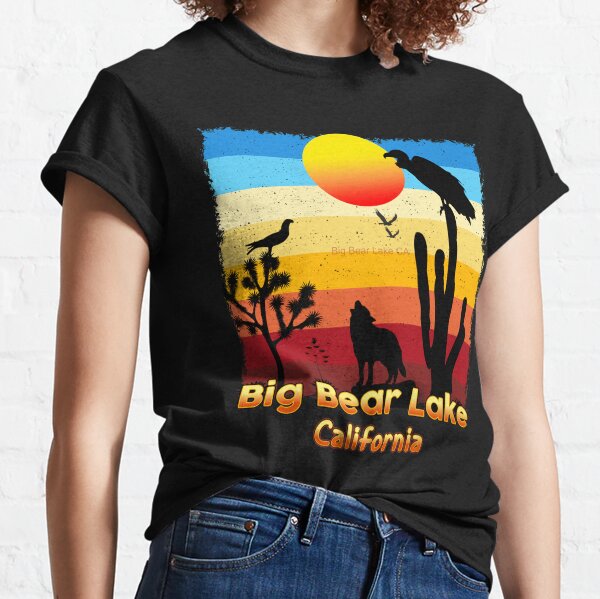 KREA - souvenir, big bear lake California themed, t-shirt design