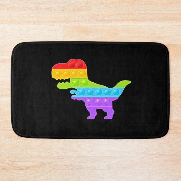Item preview, Pop It Fidget Art Rainbow Dinosaur Design designed and sold by boopsblunt.